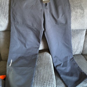 Black Large Kids Unisex Bauer Pants (New)