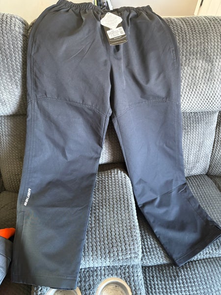 Black Large Kids Unisex Bauer Pants (New)