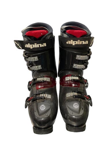 Used Alpina X4 Mens DH Ski Boot Silver 300 MP - M12 11847-S000031226