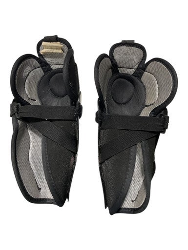 Used Bauer VAPOR VOLT Intermediate Shin Guards Black 10" 11847-S000031234