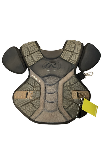 Used Rawlings CHEST PROTECTOR Catchers Chest Protector Black Youth 11613-S000172130