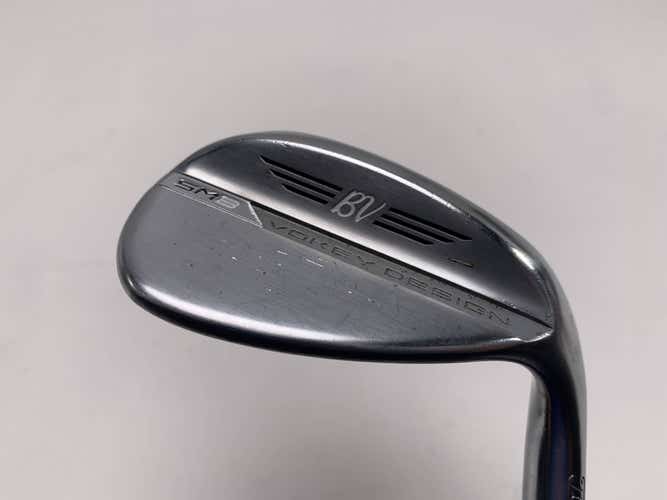 Titleist Vokey SM9 Tour Chrome Lob Wedge LW 58* 12 Bounce D-Grind Wedge Mens RH