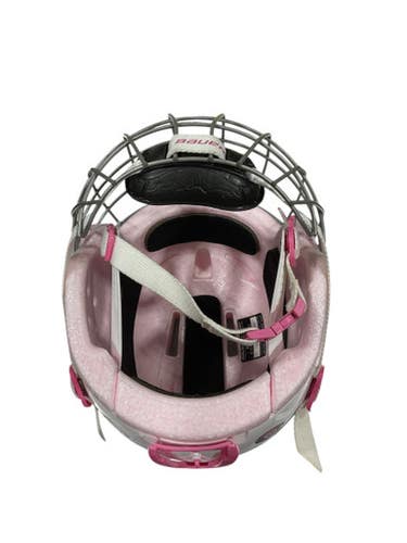 Used Bauer LIL SPORT Helmet Cage Combo White SM 11847-S000031184