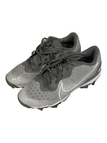 Used Nike BB/SB Cleats Grey Junior 04 11847-S000031209
