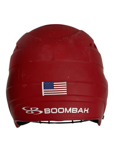 Used BoomBah SOFTBALL HELMETS Batting Helmet w/Mask Black SM 11847-S000031207