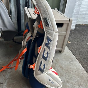 Large CCM Extreme Flex Pro Goalie Leg Pads (Used)