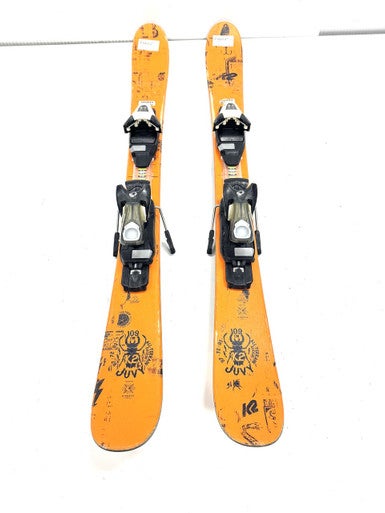 Used K2 JUVY Boys DH Ski/Binding Orange 109 cm 11860-S000301177