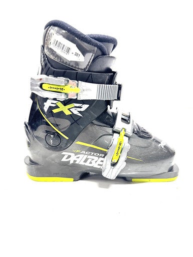 Used Dalbello FX2 Boys DH Ski Boot Black 205 MP - J01 11860-S000301183