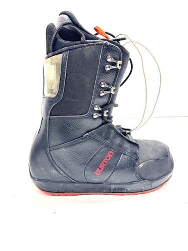 Used Burton PROGRESSION Mens Snowboard Boots Black Senior 8 11860-S000301188