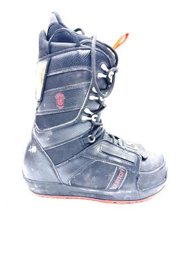 Used Burton PROGRESSION Mens Snowboard Boots Black Senior 7 11860-S000301190