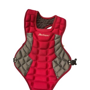 Used MacGregor CHEST PROTECTOR Catchers Chest Protector Red Youth 11859-S000027070