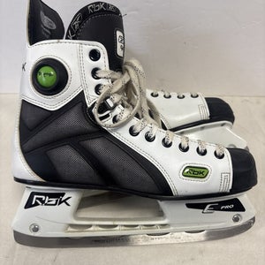 Senior Size 10E Reebok 9K Pump Ice Hockey Skates.