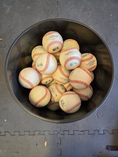MLB & MiLB Rawlings Baseballs Dozen (Used CAGE quality for BP & fielding practice)
