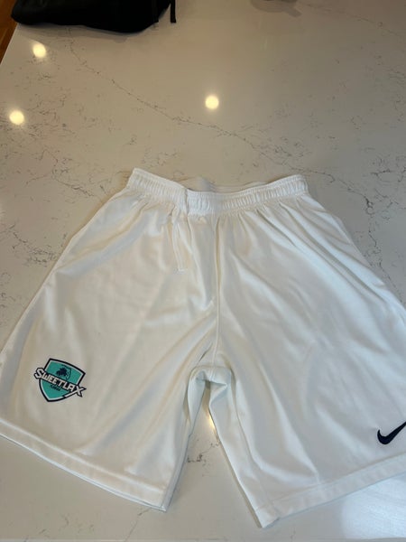 White Small Men's Nike Shorts (Used)