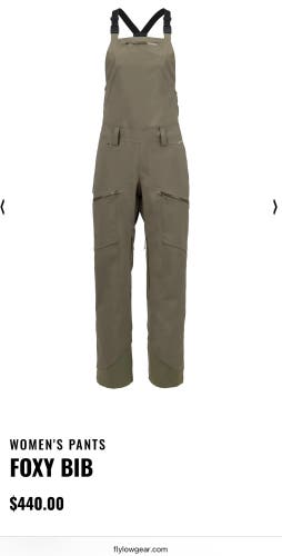 Women's Adult XS Flylow Ski Pants (New)