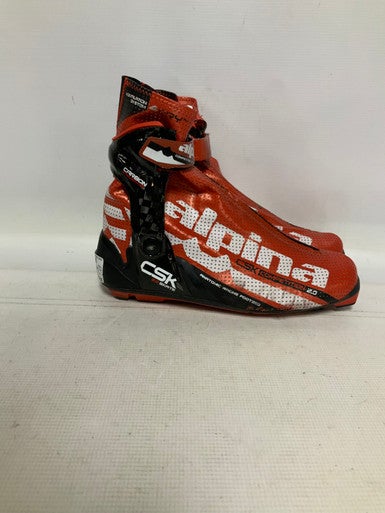 Used Alpina CSX COMPETITION 2.0 Mens NNN XC Ski Boots Red M 11-11.5 11823-S000036038