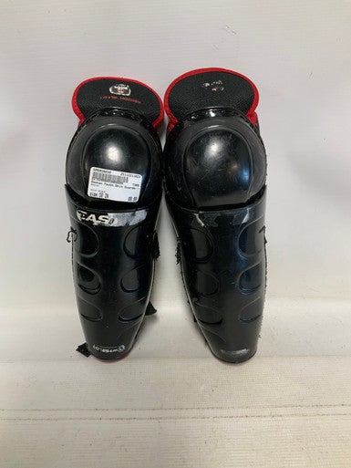 Used Easton Youth Shin Guards Black 10" 11823-S000036030