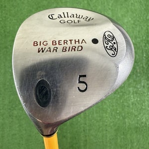 Callaway Big Bertha Warbird 5 Wood S2H2 Proforce Gold 55 Senior A Flex Left Hand