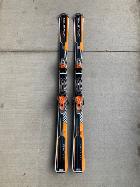 Men's Dynastar Outland 166 cm All Mountain Skis With Bindings (Used)