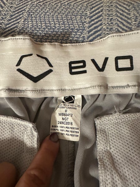 Gray Men's Medium Adult EvoShield Salute Relax Game Pants (New)