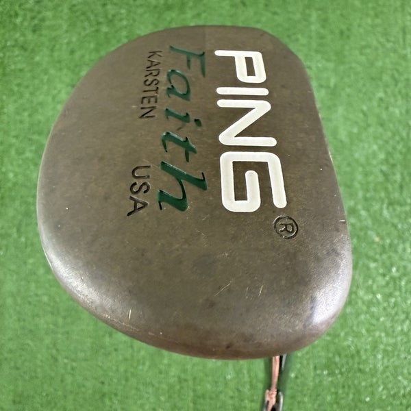 Ping Isopur Faith Karsten USA Mallet Putter Right Handed Original Grip 35