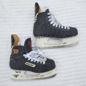 Bauer Supreme Classic Gold Hockey Skates Regular Width 7 (Used)