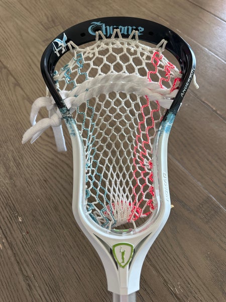 Custom Justin Anderson PLL Chrome Lacrosse Head