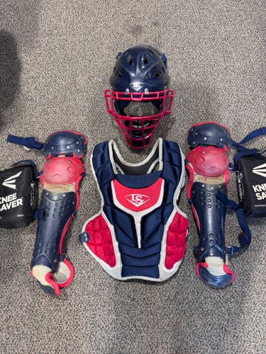 Youth Louisville Slugger Catcher's Set (Used)