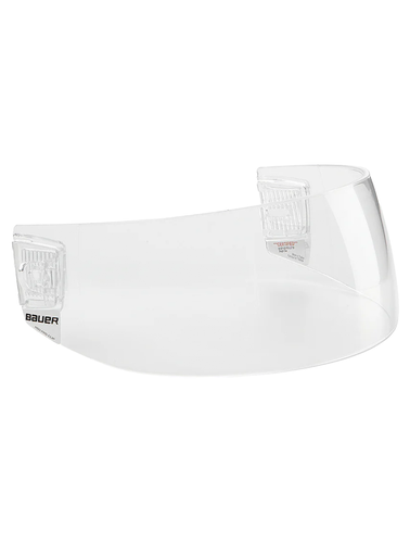 Bauer Pro-Clip Visor Clear Straight