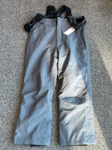 Used Youth Size 10 Karbon Ski Pants w/ Suspenders | Size 10