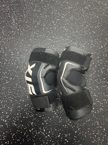 Used STX STALLION 50 Lacrosse Arm Pads/Guards Black SM 11849-S000033850