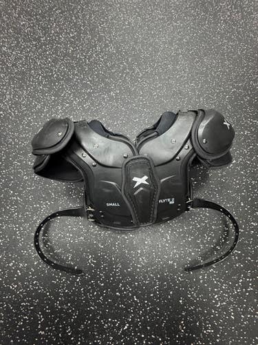 Used Xenith FLYTE 2 TD FB Shoulder Pads Black SM 11849-S000033843