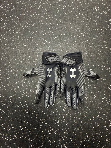 Used Under Armour F9 NITRO FB Gloves Black MD 11849-S000033844