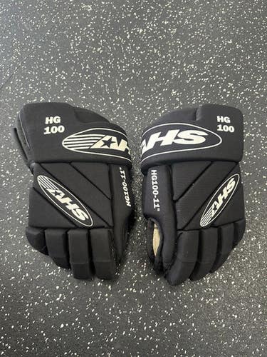 Used AHS HG 100 Senior Gloves Black 11" 11849-S000033836