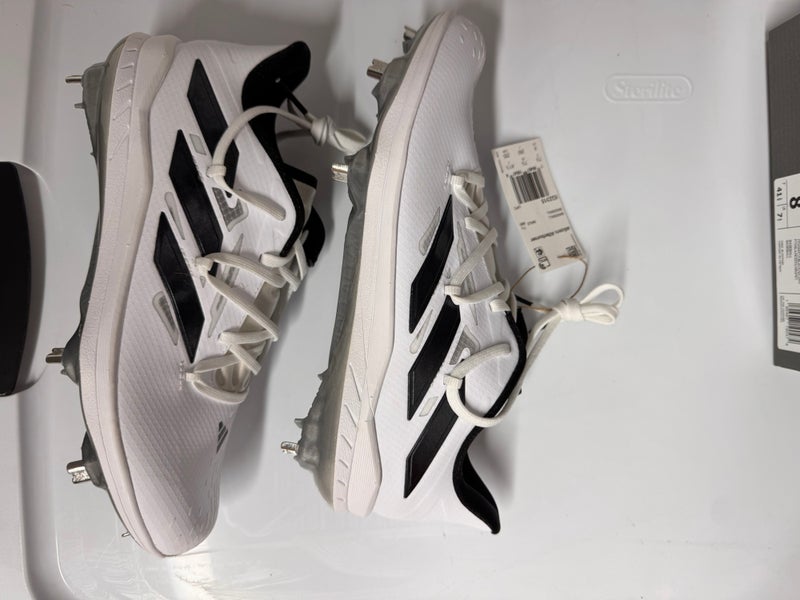 White Men's Size M 8.0 (W 9.0) Adidas Adizero Afterburner (New)