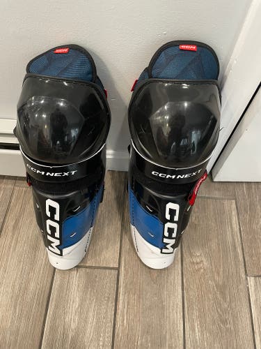 Intermediate CCM Next 14" Shin Pads (Used)