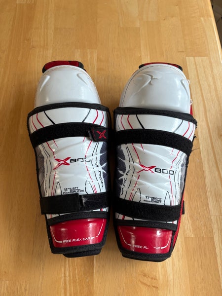 Junior Bauer Vapor X800 11" Shin Pads (Used)