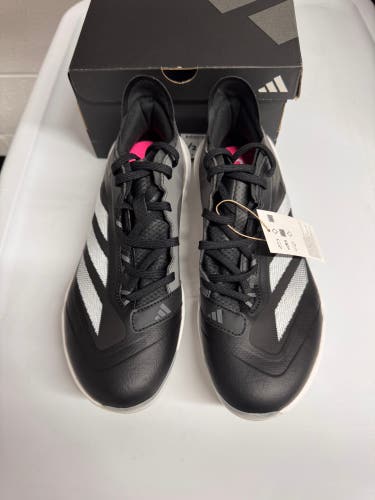 Black Men's Size M 7.5 (W 8.5) Adidas Adizero Metal (New)