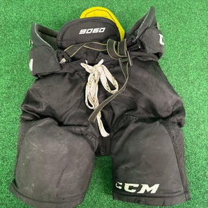 Black CCM Tacks 9060 Hockey Pants (Used) | Junior Small