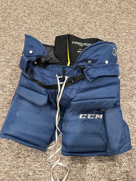 Senior Large CCM Premier Pro Hockey Goalie Pants Pro Stock (Used)