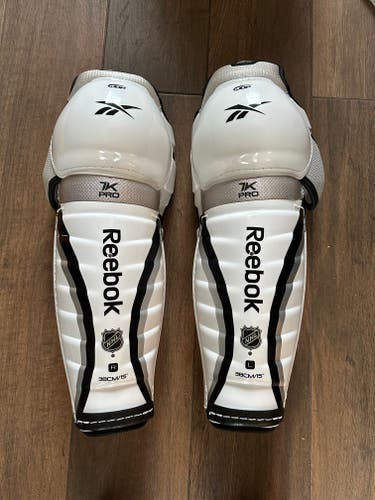 Reebok/Jofa 7k/6070 Pro Stock Ice Hockey Shin Pads Protective 15” SWEDEN