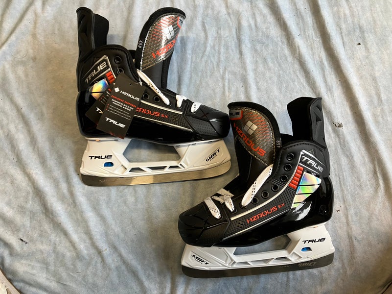 Intermediate True HZRDUS 5X Hockey Skates Regular Width Size 4.5 (New)