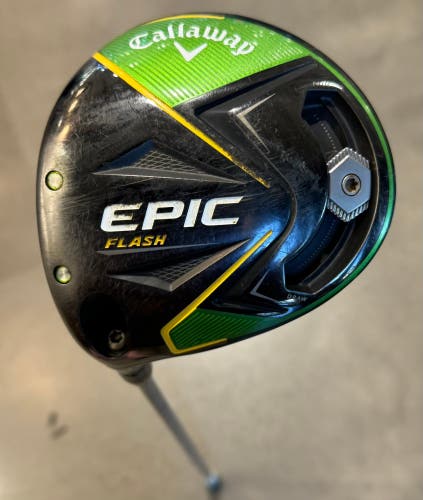 Men's Callaway Epic Flash Driver Left Hand Regular Flex 10.5 Loft (Used)
