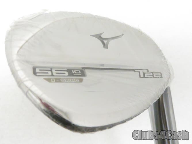 Mizuno T22 Wedge Chrome Dynamic Gold Tour Issue S400 56 10 D Grind   NEW