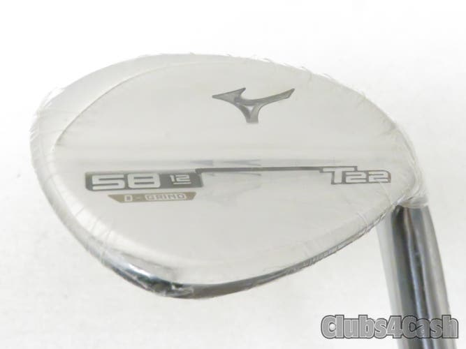 Mizuno T22 Wedge Chrome Dynamic Gold Tour Issue S400 58 12 D Grind   NEW
