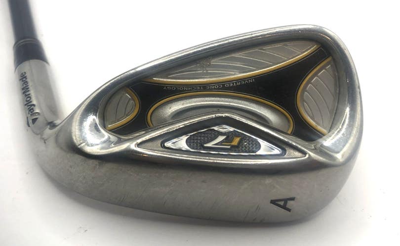TaylorMade r7 A Gap Wedge REAX 65 Regular Graphite Shaft *Good*