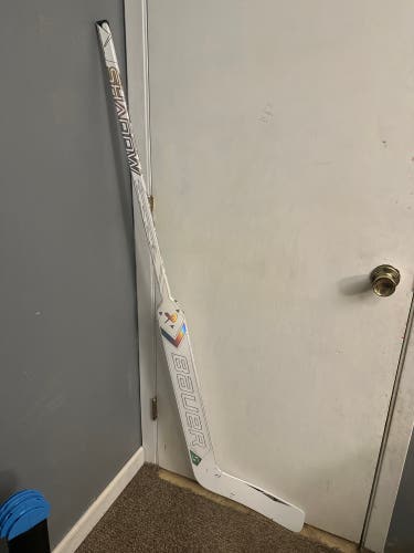 NEED GONE Bauer shadow Goalie Stick P31 26" Paddle Pro Stock