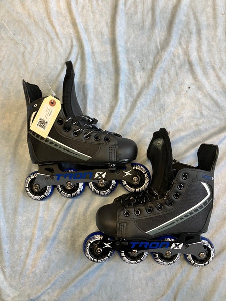 Tron X Velocity Inline Skates Adjustable JR2-JR5