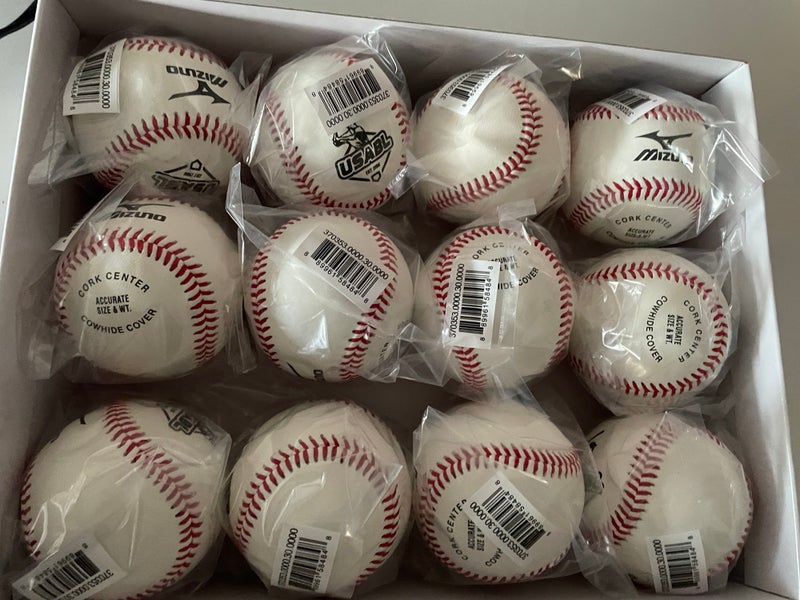 Mizuno Baseballs 12 Pack (1 Dozen) (New)