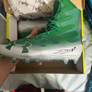 Shaun Bradley Signed football cleats
